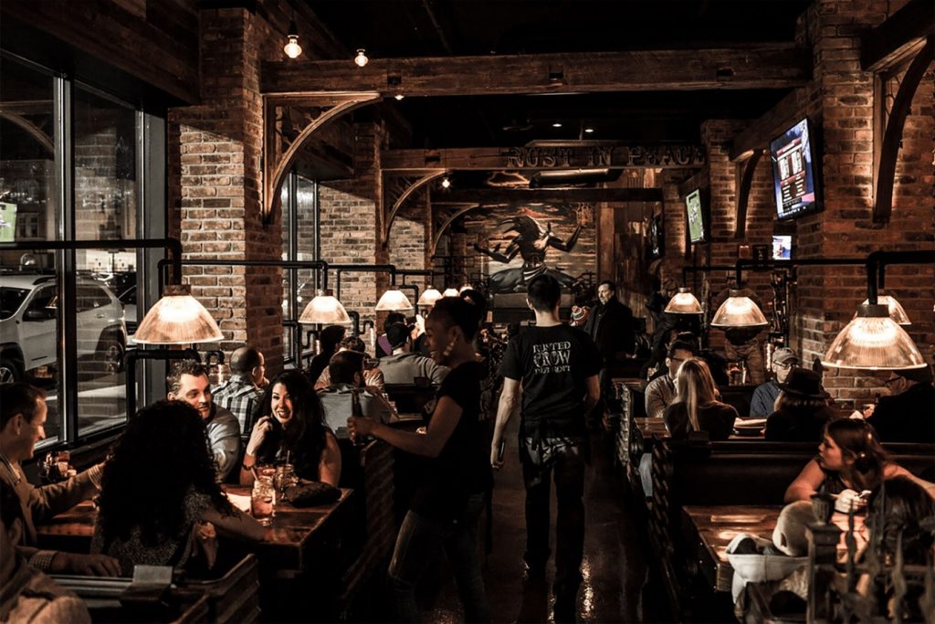 Custom printed t-shirts for restaurants and bars