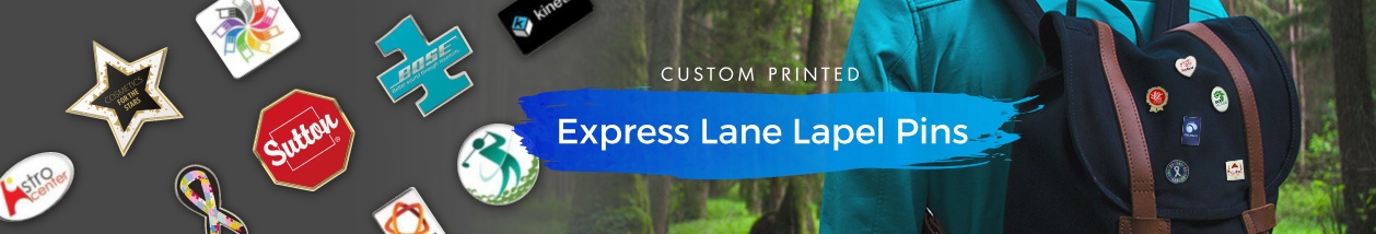 Express Lane Lapel Pins