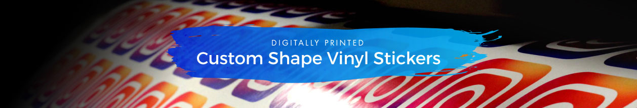 Custom Shape Vinyl Stickers
