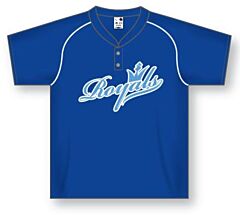 BA1344 Two-Button Dryflex Pullover Baseball Jersey