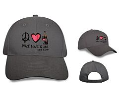 KC-6210 6 Panel Constructed Brushed Cotton Twill Cap