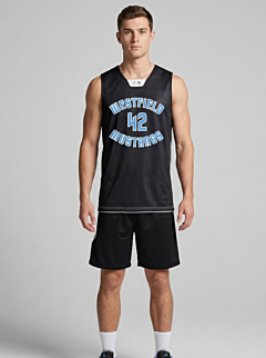 B1205 League Series Dryflex Basketball Muscle Cut Jersey