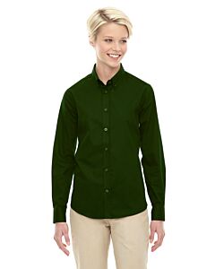 78193 Core 365 Ladies' Operate Long-Sleeve Twill Shirt
