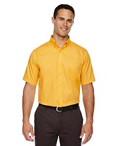 88194 Core 365 Men's Optimum Short-Sleeve Twill Shirt