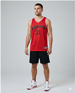 B2115 Pro Series Dryflex Basketball Jersey with V-Neck