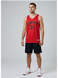 B2115 Pro Series Dryflex Basketball Jersey with V-Neck