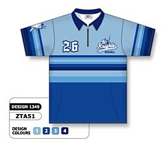 zta51 Sublimated Bowling Shirts