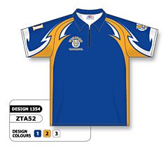 zta52 Sublimated Bowling Shirts