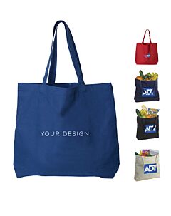 E2000 Large Cotton Canvas Tote Bag