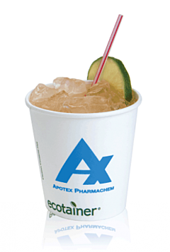 10 oz Compostable Hot Paper Cup