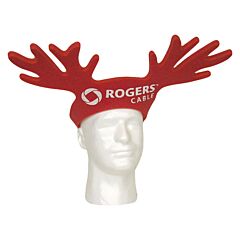 Reindeer Antler Pop Up Visor