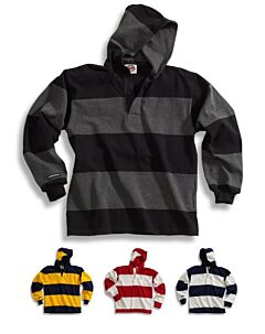 Traditional Cotton Hooded Rugby Shirts