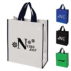80% Recycled Laminated Woven PP Tote Bag