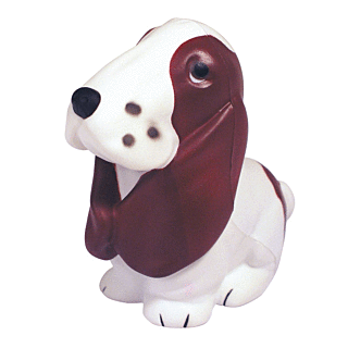 GK130 Basset Hound Dog Stress Reliever Ball