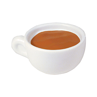 GK199 Coffee Cup Stress Reliever Ball