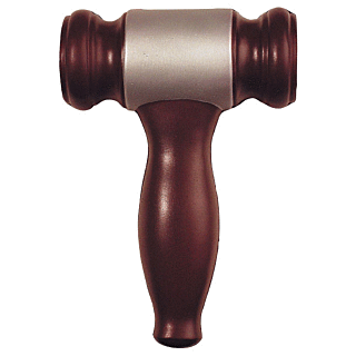 GK273 Gavel Stress Reliever Ball