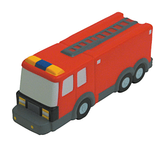 GK351 Firetruck Stress Reliever Ball