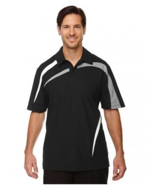 88645 Men's Colour-Block Impact Performance Pique Polo