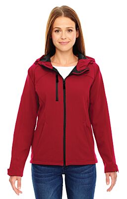 78166 North End - Ladies' Soft Shell Jacket with Hood