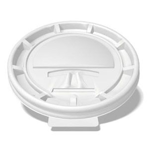 Flat Tear-Back White Hot Cup Lid for 8oz