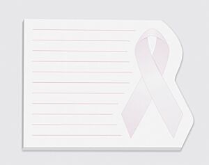 Post-it Custom Printed Die-Cut Notes Ribbon, 50 Sheets/1 Colour Print