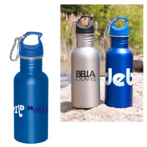WB7075 17 oz Wide Mouth Stainless Steel Water Bottle