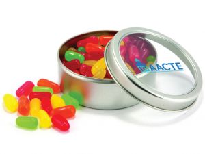 Large Top View Tin with Candies