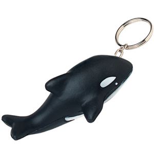 GK166 Orca Keyring Stress Reliever Ball