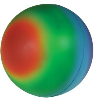 GK428 Rainbow Stress Reliever Ball