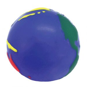 GK81 Multicoloured Earth Stress Reliever Ball