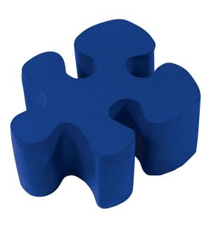 GK343 Blue Puzzle Stress Reliever Ball