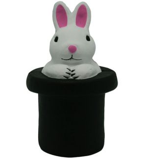 GK503 Rabbit in Hat Stress Reliever Ball