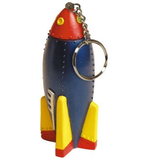 GK338 Rocket Keyring Stress Reliever Ball