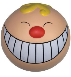 GK438 Funny Face with Smile Stress Reliever Ball