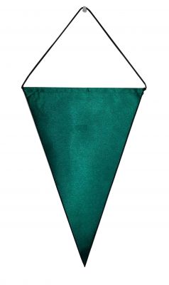 Satin Triangular Pennant (10.75