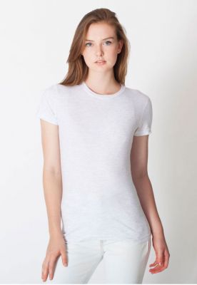 2102W American Apparel Ladies Short Sleeve T Shirt