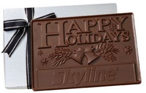  Gift Boxed 2 lb Custom 3D Molded Chocolate Bar