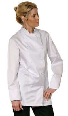 5300 Econo White Chef Coat