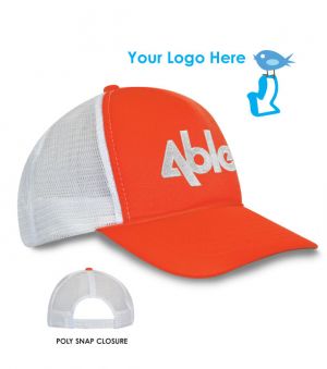 KC-5400C Colour Front Panel Polyform Mesh Trucker Hats