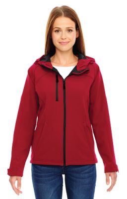 78166 North End - Ladies' Soft Shell Jacket with Hood
