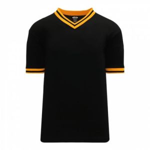 BA1333 V-Neck Dryflex Baseball Jersey with Sleeve Trim