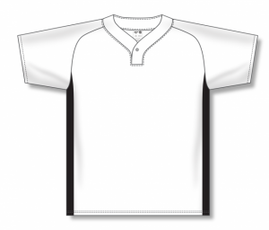 One Button Dryflex Baseball Jerseys with Full Side Inserts
