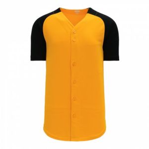 BA1875 Proflex Two Colour Full-Button Baseball Jerseys