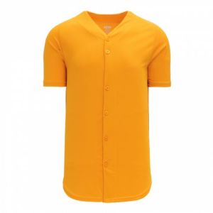 BA5200 Proflex Solid Colour Full-Button Baseball Jerseys