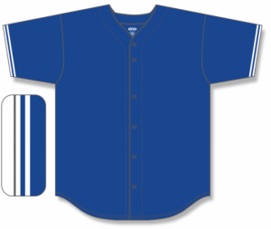 Pro Style Full-Button Baseball Jerseys with Braid Trim