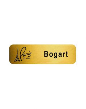 Metal Plated Name Badge (2 1/2