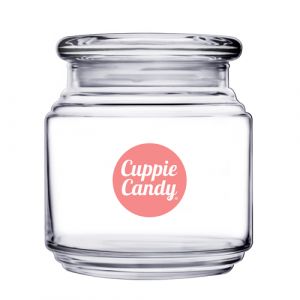 16oz Glass Candy Jar - CJB12