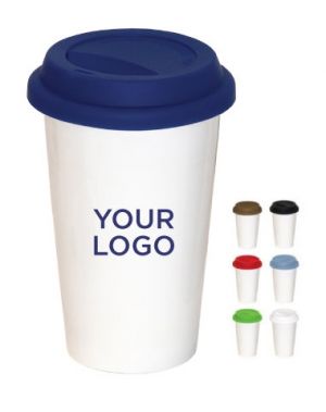 11 oz Glossy Medi Mug with Silicone Lid