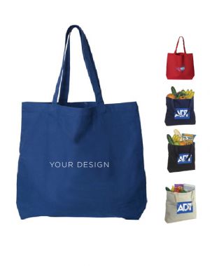 E2000 Large Cotton Canvas Tote Bag