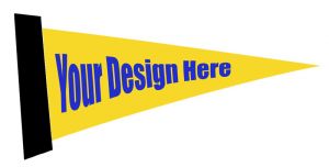 Full colour Felt Pennant 8